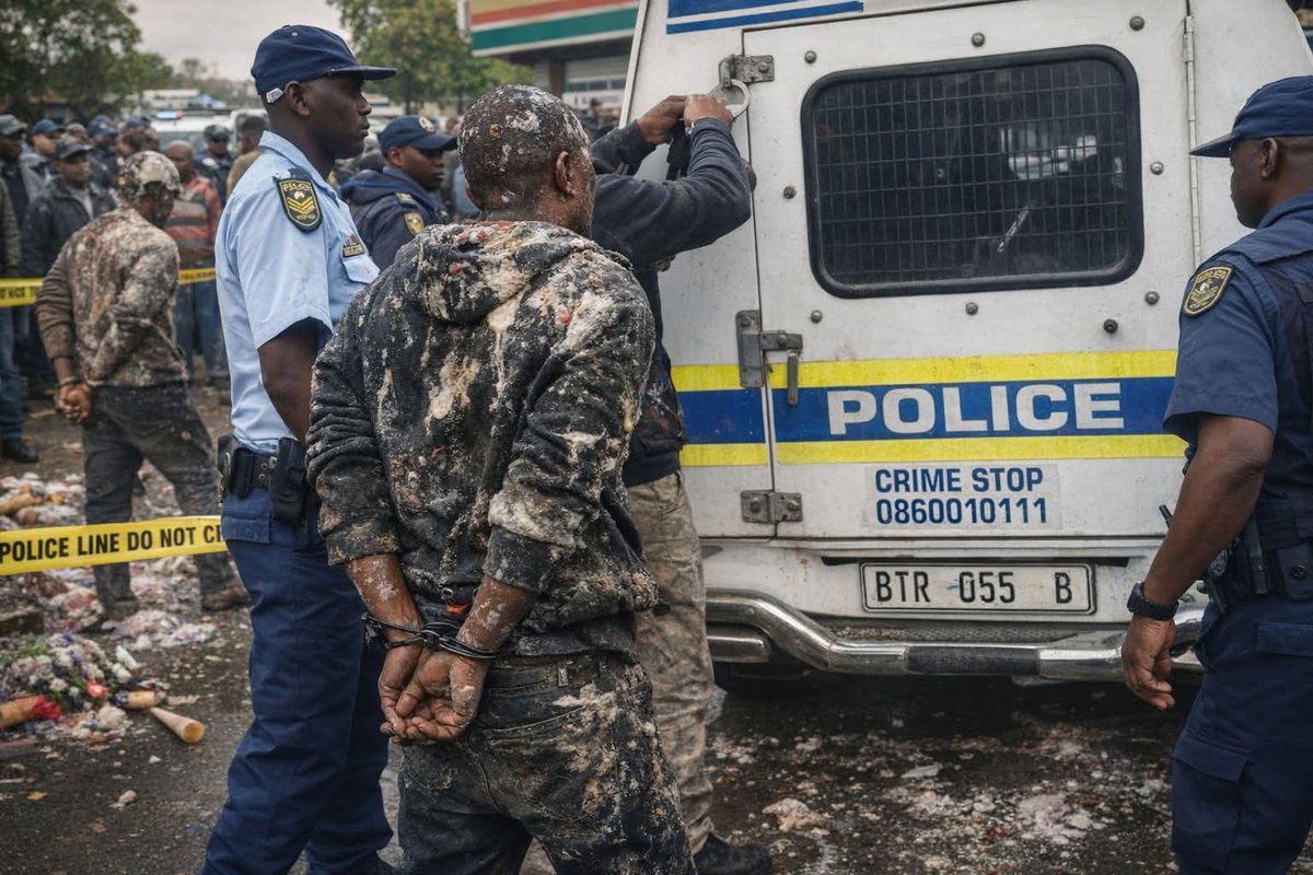 BarneySimon's tweet image. Just another normal day in South Africa... #Crime