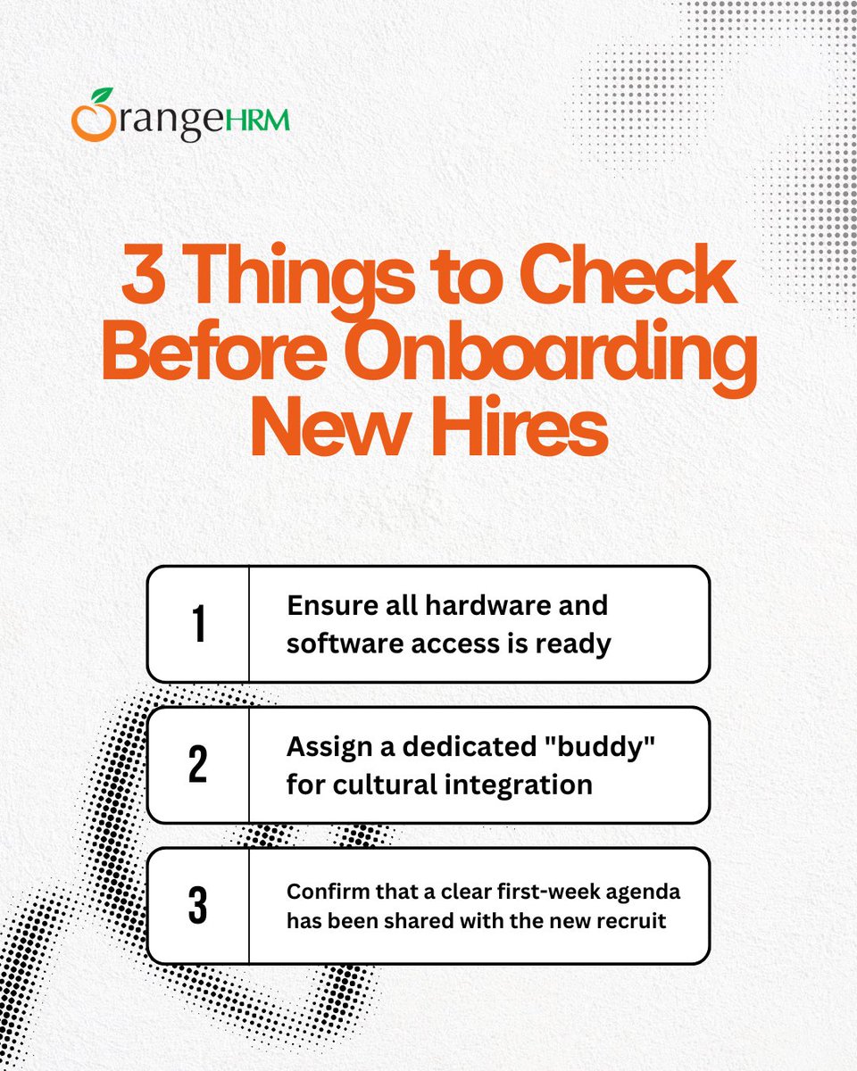 OrangeHRM tweet media