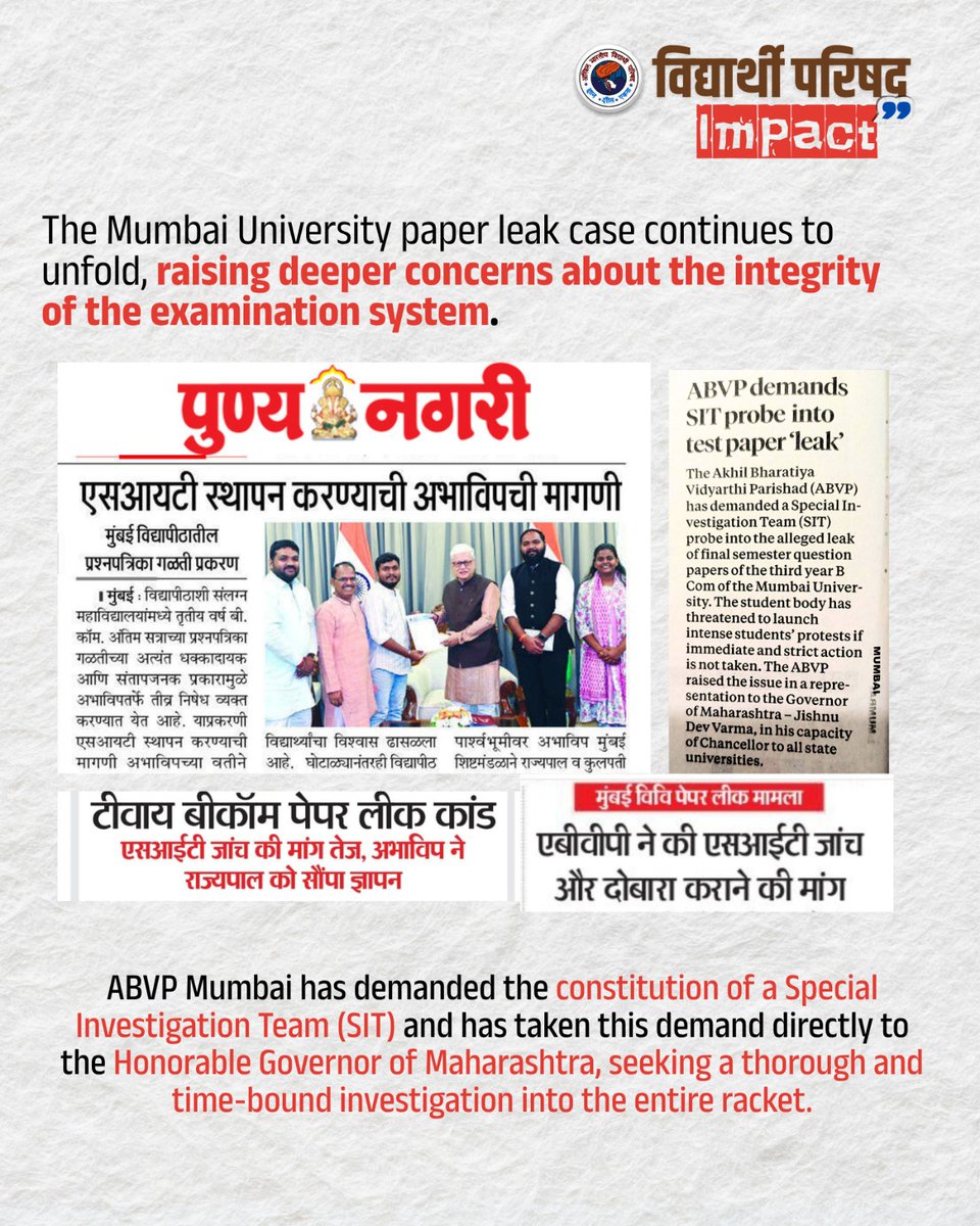 ABVP Mumbai tweet media