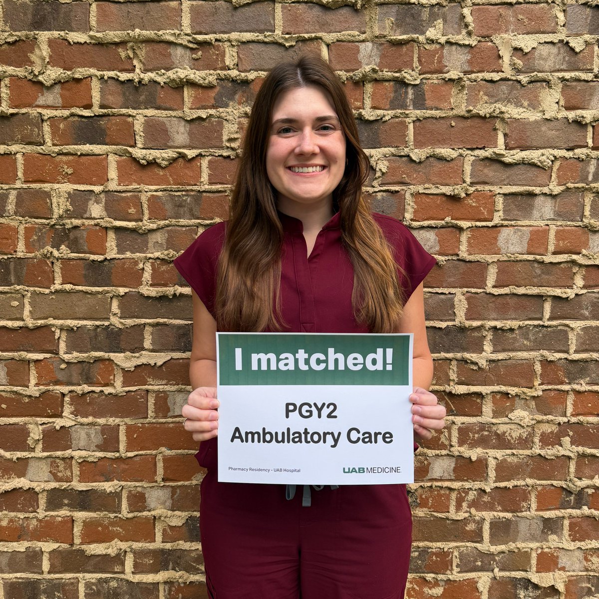 UABPharmRes's tweet photo. 🤗and to close out our PGY2 Residency Class and our 2026-2027 incoming class😍
🏥Bailey Deas (Ambulatory Care) from UAB by way of Auburn! @UABPharmRes @auhcop https://t.co/B81QMiHxbd