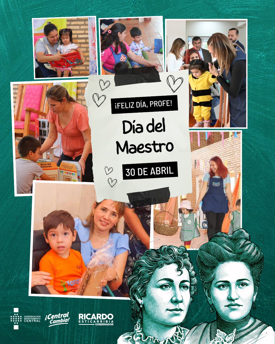 gobercentral's tweet photo. 🥰 ¡Feliz día, profe!
Celebramos a quienes enseñan con vocación, paciencia y sabiduría. Gracias por formar con amor y aportar cada día al presente y futuro del Paraguay. https://t.co/x2EBBTjTbu