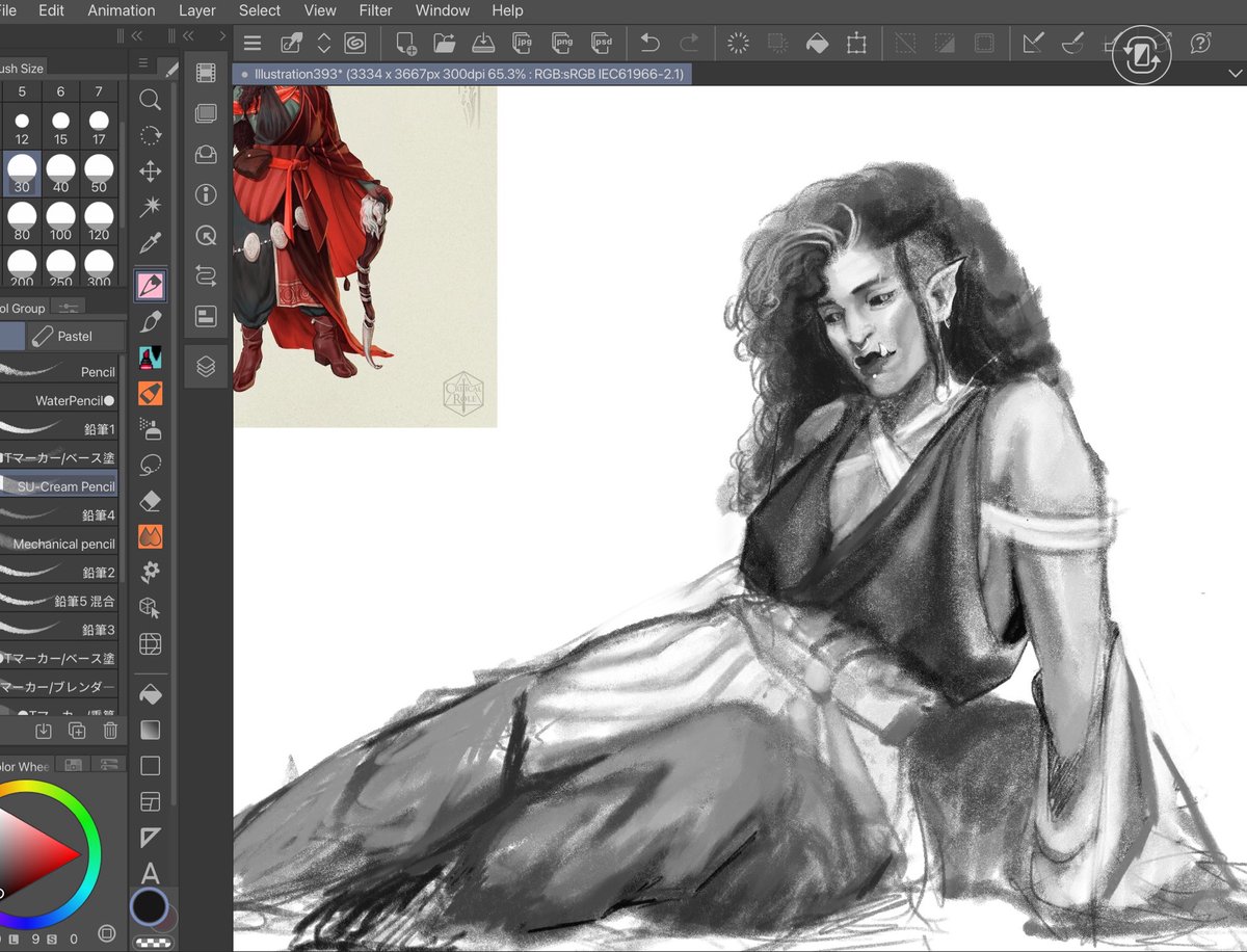 keaps__'s tweet photo. quick Thaisha instead of paying attention in lectures!! 

#thaishalloy #criticalrole https://t.co/1euUOi2Z9n