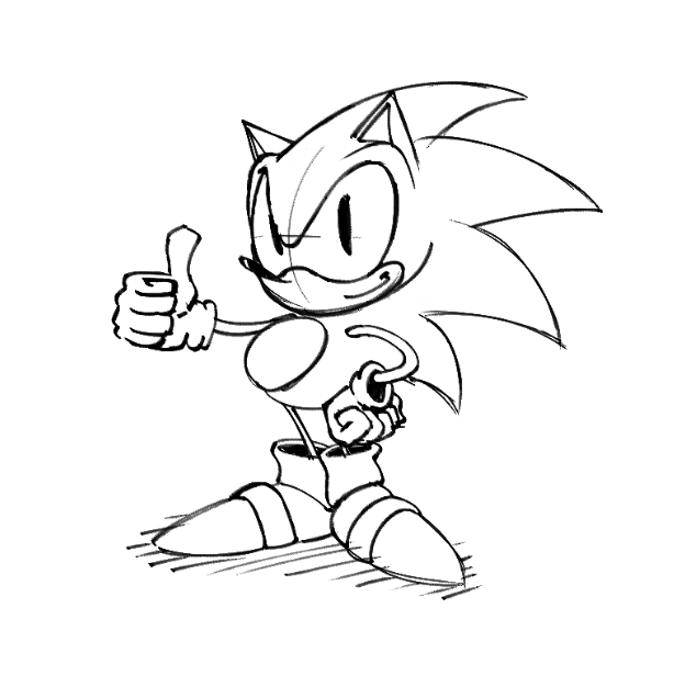 LoozarGoobar's tweet photo. Sonic wants you to have a great day today! https://t.co/vA8SVzVhZ0