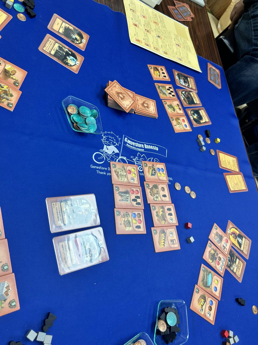 sin8shinya's tweet photo. ゲーム三昧連休計画2日目。朝霞でゲーム会。
エクスカリバー
パワーボート
ハバナ
クク
パピリア
ホットストリーク
そういうお前はどうなんだ
をプレイ。一瞬楽しんだと思ったら1日が終わっていました
同卓頂いた皆様ありがとうございました😊
#ボードゲームクラブ朝霞 https://t.co/9l6pWGPdSN