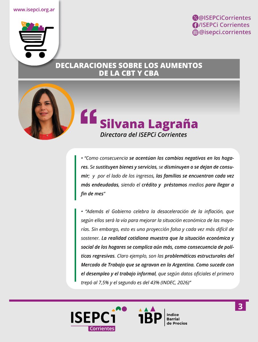 ISEPCi Corrientes tweet media