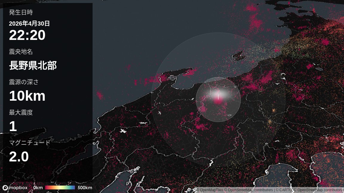 Japan EQ Locator tweet media
