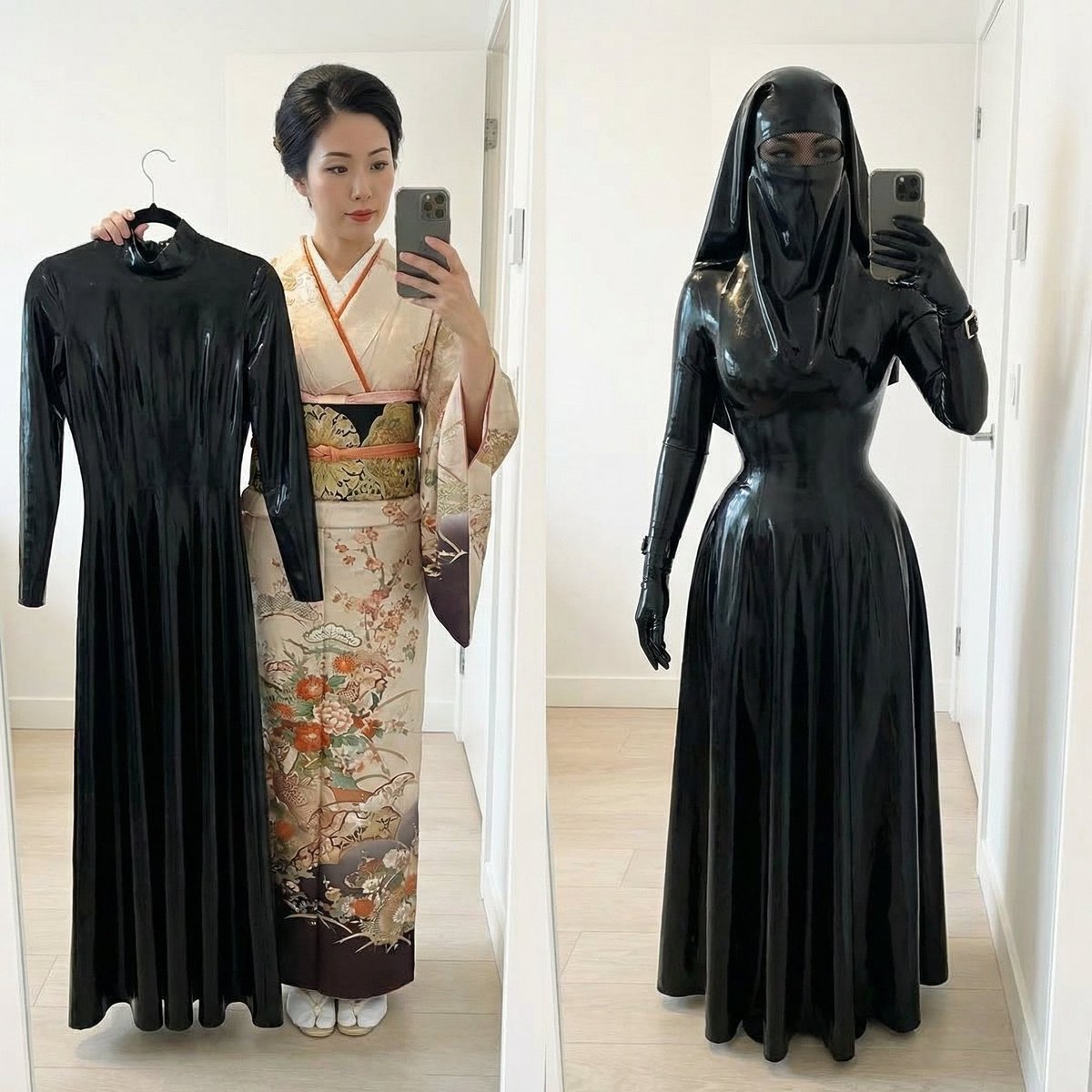 New beginnings. from geisha to latex Hijabi