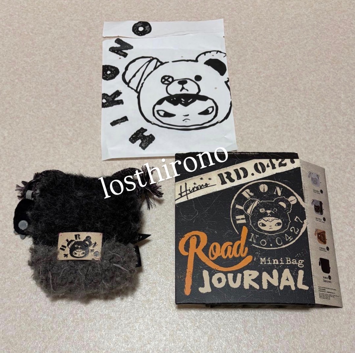 losthirono's tweet photo. wts hirono road journal mini bag lost in the night ready kamar 250k https://t.co/FwLcsccNv9