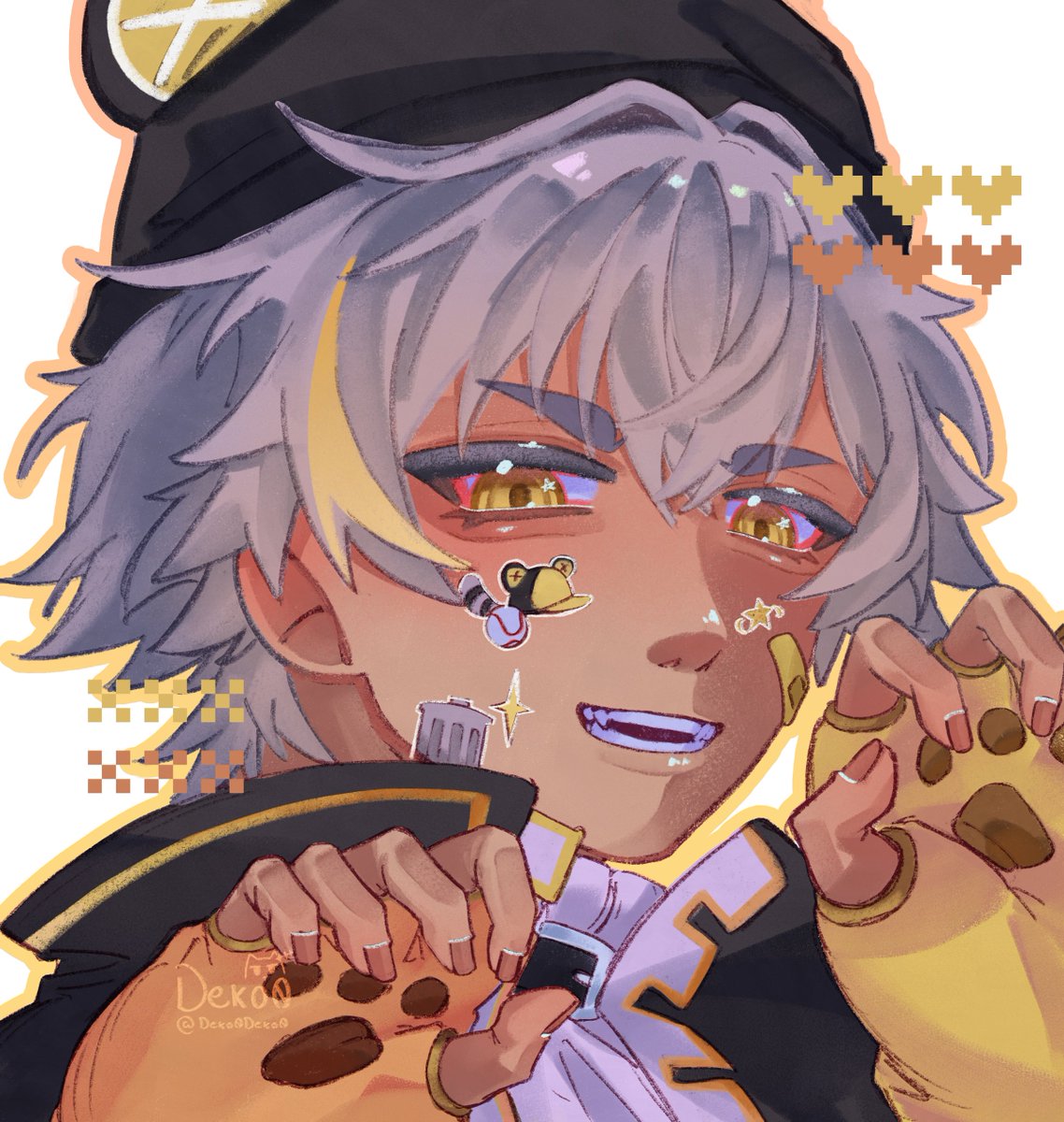 Deko0Deko0's tweet image. 🦝
#HonkaiStairRail #caelus