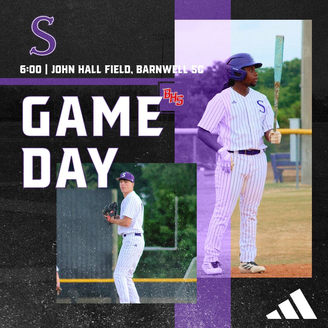 Wrapping up the regular season with a roadtrip to Barnwell!

🆚 <a href="/BwellBaseball/">Barnwell Baseball</a> 
📍John Hall Field
🕕6:00

#OTOW