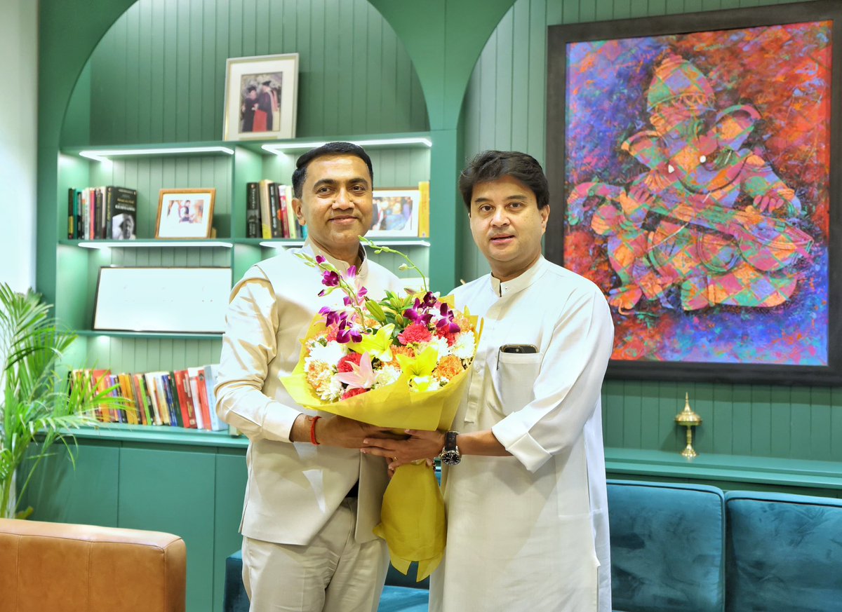 Jyotiraditya M. Scindia tweet media