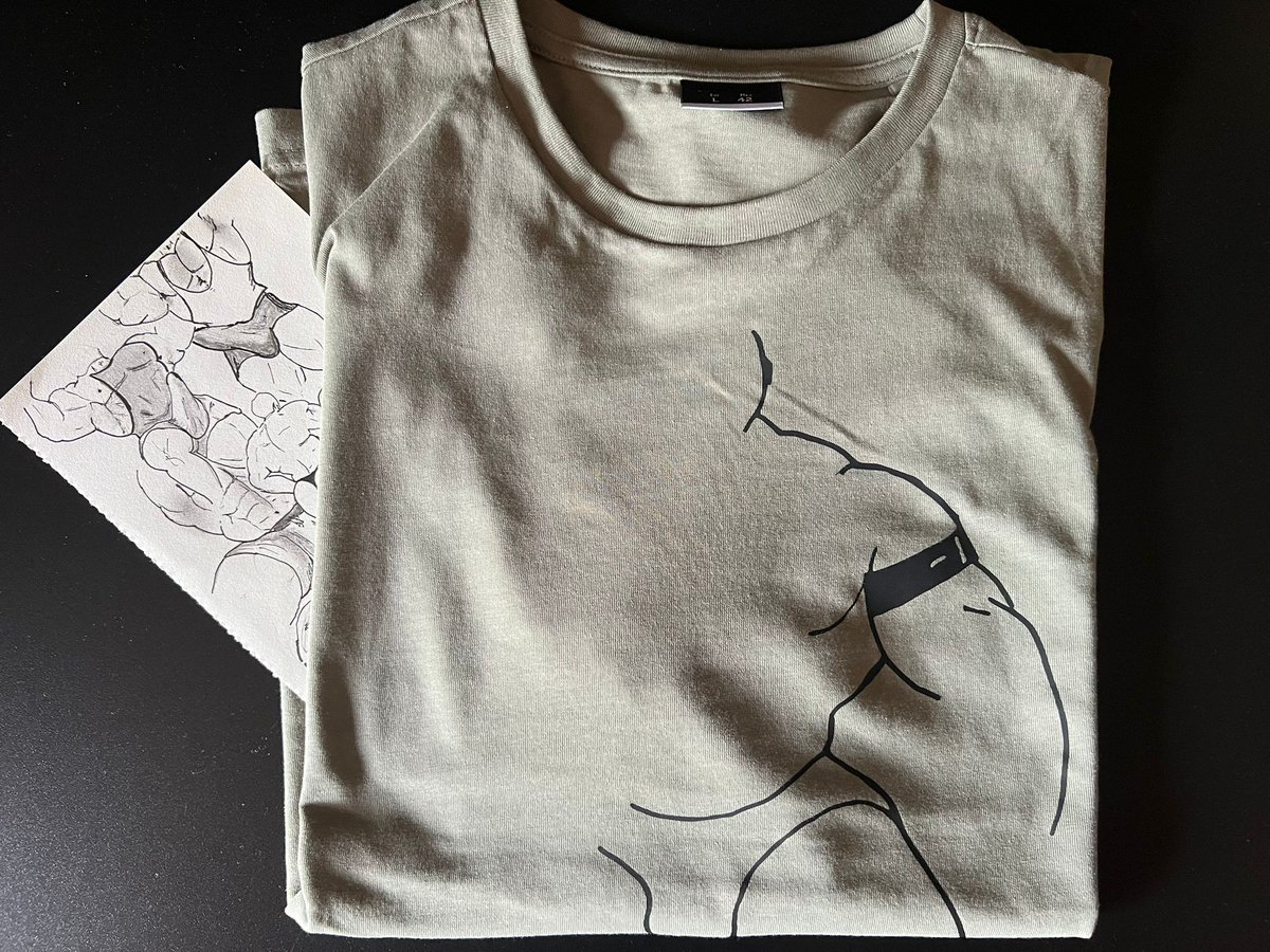 Muscle__Draw's tweet photo. Original artwork printed on an olive green t-shirt.
The first 20 orders include a unique A5 drawing, hand-drawn by me.
Each one is different.
80€ (t-shirt + original artwork)
Only 20 available. No restock.
DM to order. https://t.co/fo18ZDpz9F