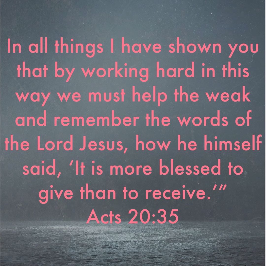 tweets_mb's tweet photo. #WordsOfTheLordJesus #BlessedToGive https://t.co/zRp8LrMz05