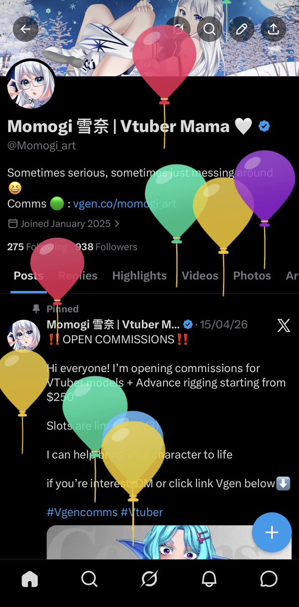 Momogi 雪奈 | Vtuber Mama 🤍 tweet media