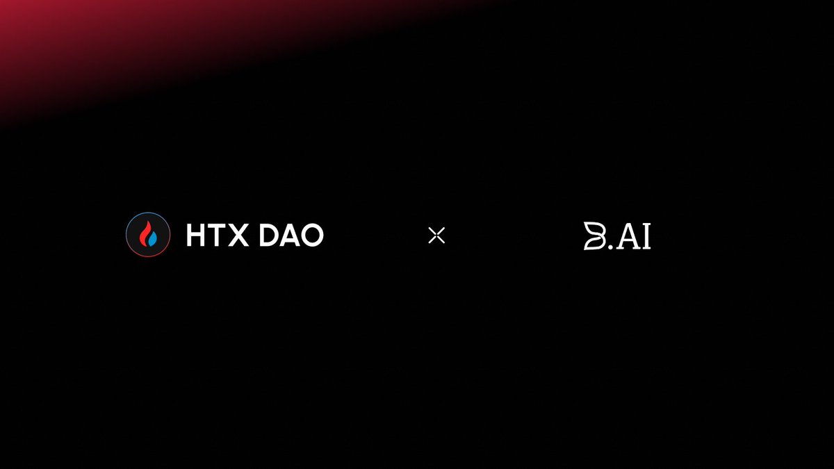Two worlds just shook hands. And nothing will look the same after.

For years, AI and Web3 lived in separate lanes.

AI the brain. Web3; the backbone. Powerful alone. Unstoppable together.

: :<a href="/HTX_DAO/">HTX DAO</a>  and <a href="/BAI_AGI/">B.AI</a>  just made it official.

So what actually happened?

HTX DAO one
