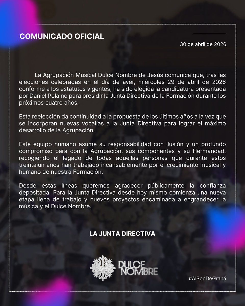 AM Dulce Nombre tweet media