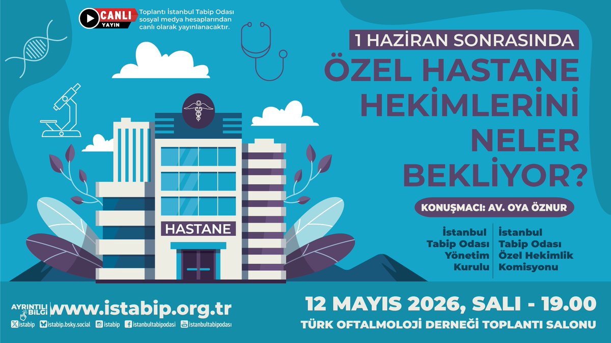 İstanbul Tabip Odası tweet media