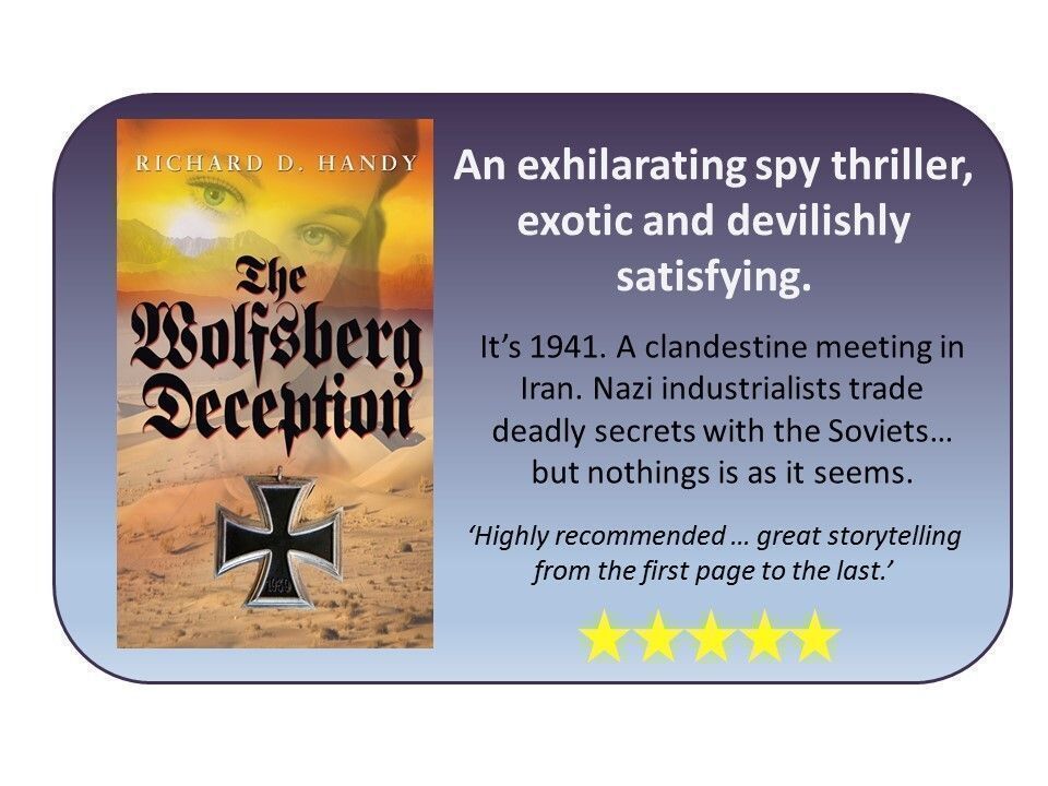 rdhandy2's tweet image. A utterly gripping WW2 spy thriller.📖Free to read on kindle unlimited.
Perfect for fans of Robert Harris or Simon Scarrow.
amazon.co.uk/Wolfsberg-Dece…

#BookRecommendation #thrillerbooks