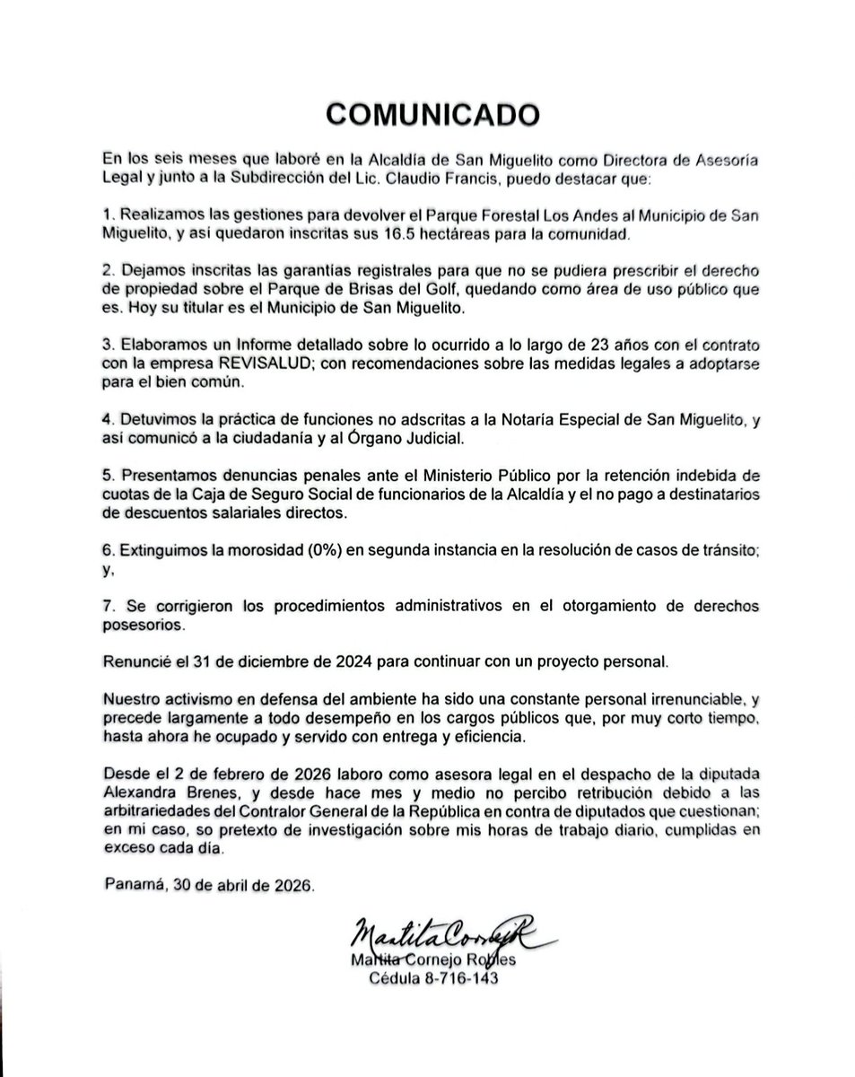 Martita Cornejo R. tweet media