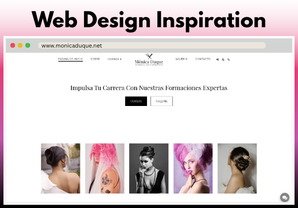 site123's tweet image. #WebDesignInspiration
Check out the website we designed for MónicaDuque from Spain, a styling and makeup artist. Featuring Home, Portfolio, About and Contact pages, built to showcase beauty and personal style. monicaduque.net

#SITE123 #WebsiteDesign