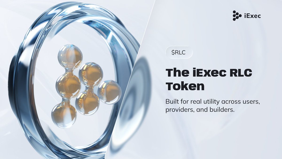 $RLC utility is tied to what iExec is built to deliver: privacy that ...