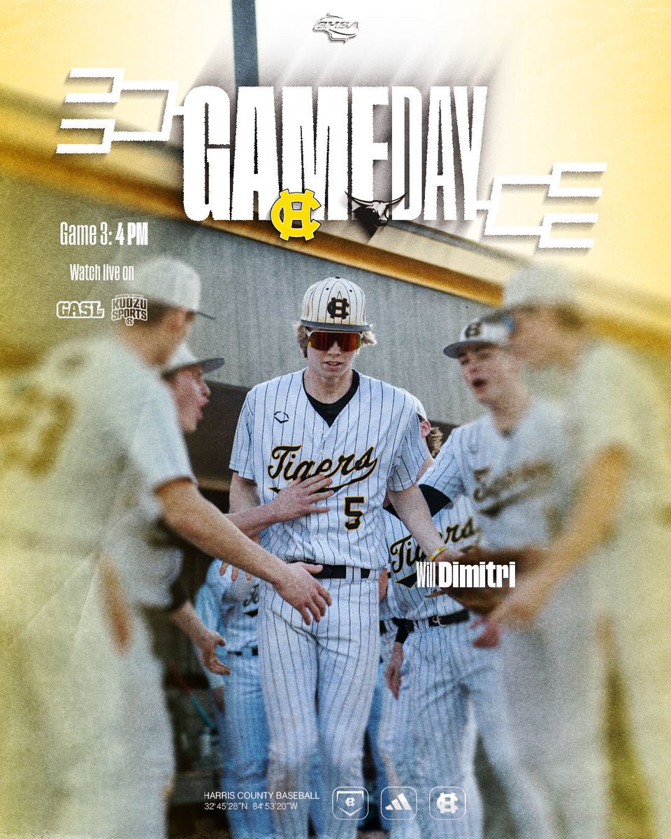 _countybaseball's tweet photo. Series deciding Game 3 in the County! Pack out the stands and be LOUD as our boys looks to clinch a spot in the Elite 8.  #becauseofTD #wnty @PrepBaseballGA 

🆚| Kell High School 
⏰| 4:00pm  
📍| Hamilton  
🏟️| The Jungle
📺| Kudzu Sports
📱| Georgia Alabama Sports Live Youtube https://t.co/2HFhbTl3N8
