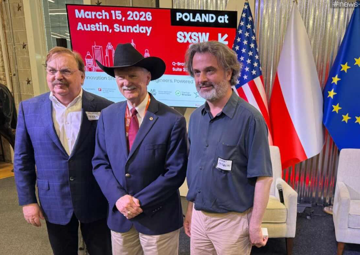 ComstellationEU's tweet photo. Comstellation na SXSW 2026 w Austin 🇺🇸 Stawiamy na globalną ekspansję i partnerstwa strategiczne, rozwijając suwerenną infrastrukturę satelitarną. #SXSW2026 https://t.co/MFYhfn2c6H