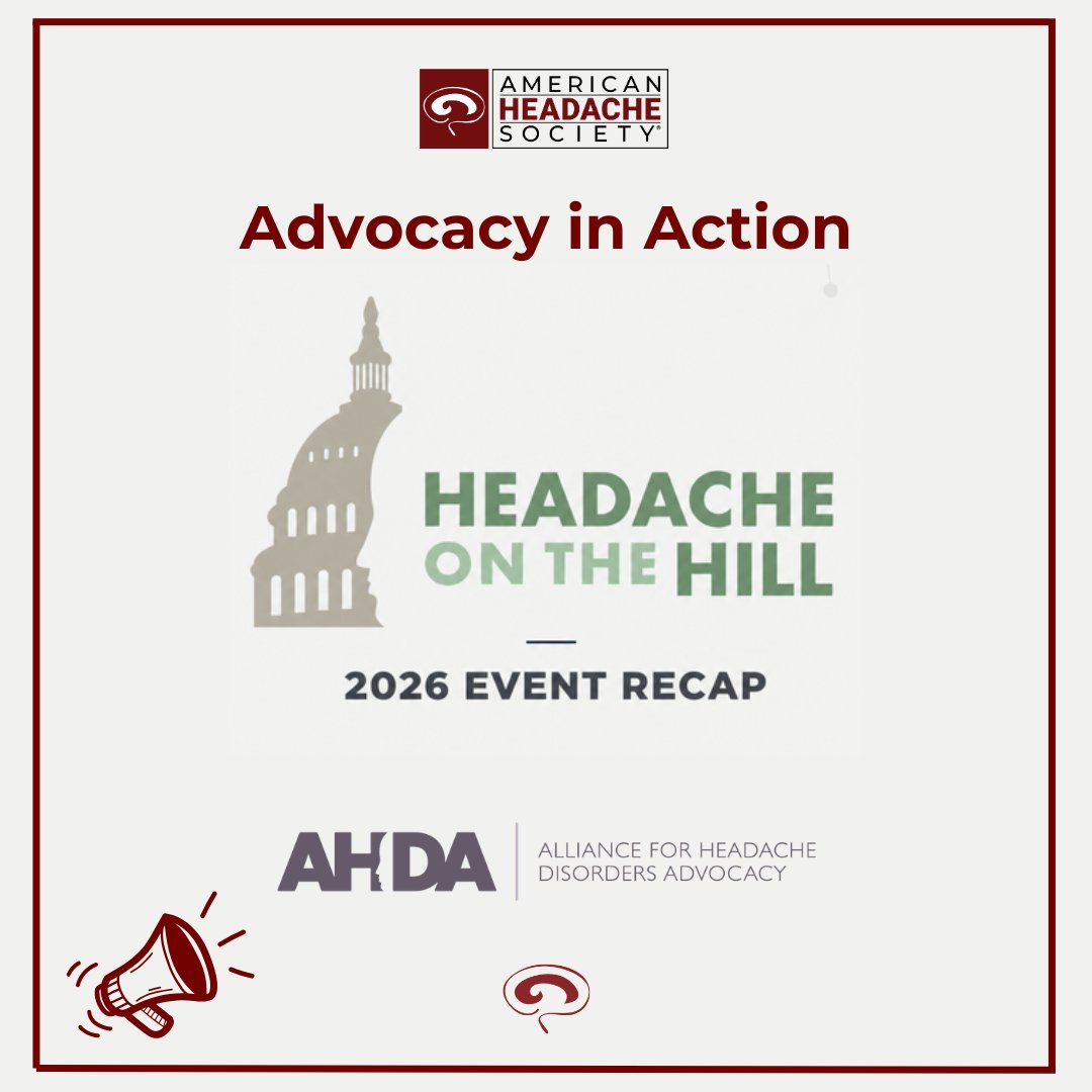 American Headache Society tweet media