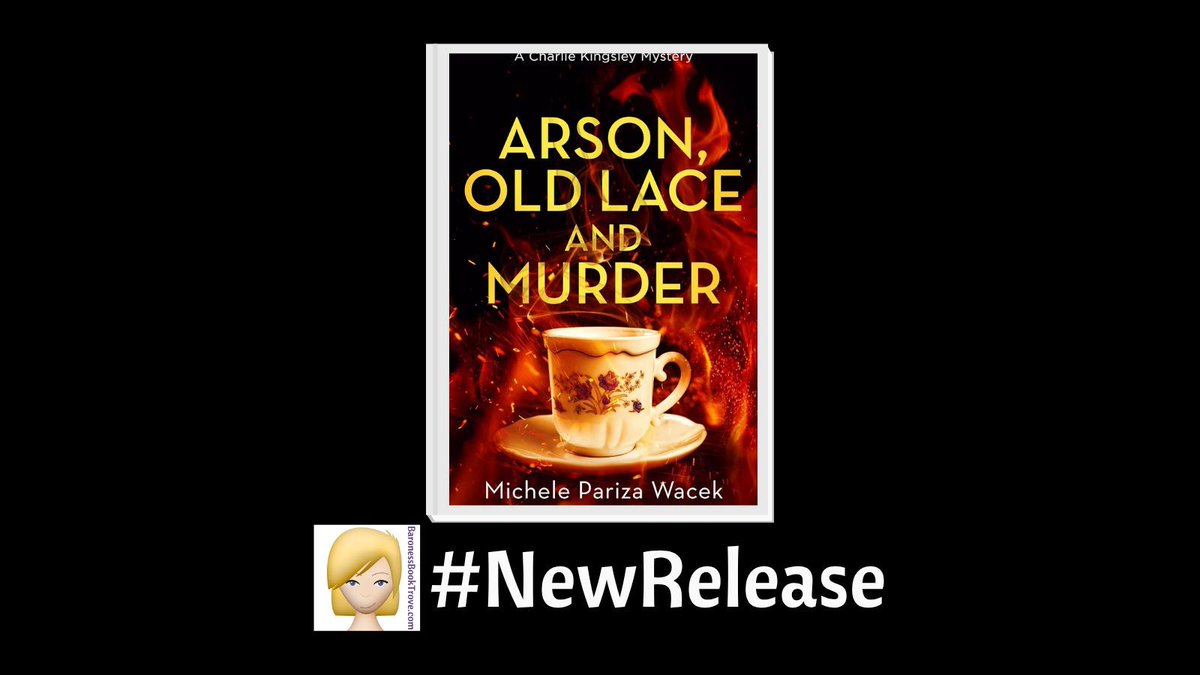 baronessbt1's tweet photo. Hello, here’s a new cozy historical mystery called ARSON, OLD LACE AND MURDER by @MichelePW that was released last month and it is the 8th book in the Charlie Kingsley Mysteries series!
#cozyhistoricalmystery #CharlieKingsleyMysteries #book #newrelease #books #booklover #newbooks https://t.co/DSlFVm5Aop
