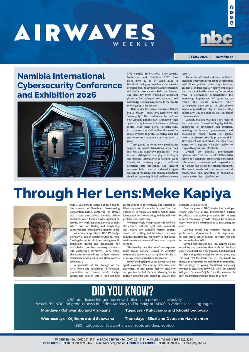 NBC Namibia tweet media