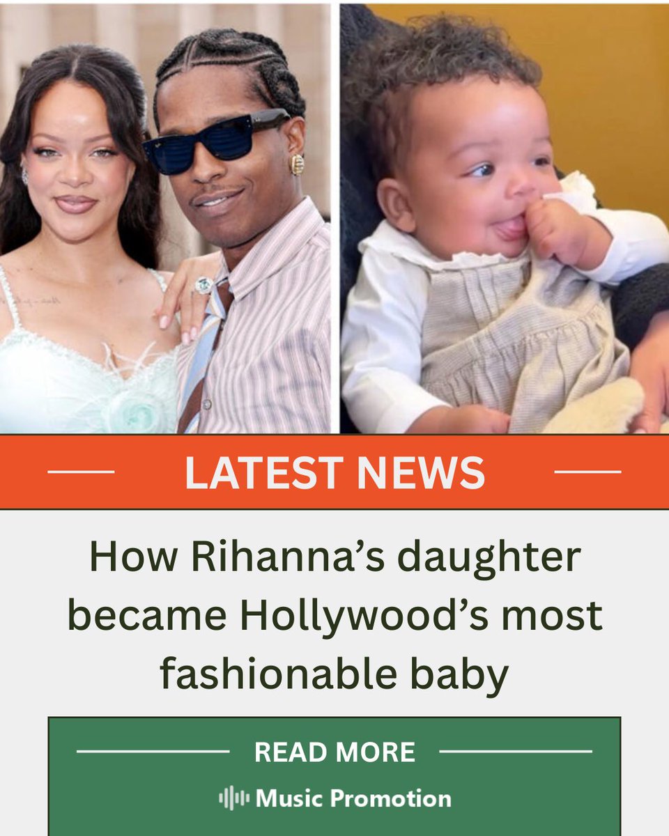 MPCInsights's tweet image. How Rihanna’s daughter is quickly becoming Hollywood’s most fashionable baby

#rihanna #asaprocky #RockiIrish #celebritykids #babyfashion #dior #hautecouture #wmagazine #Popissue #fashionicon