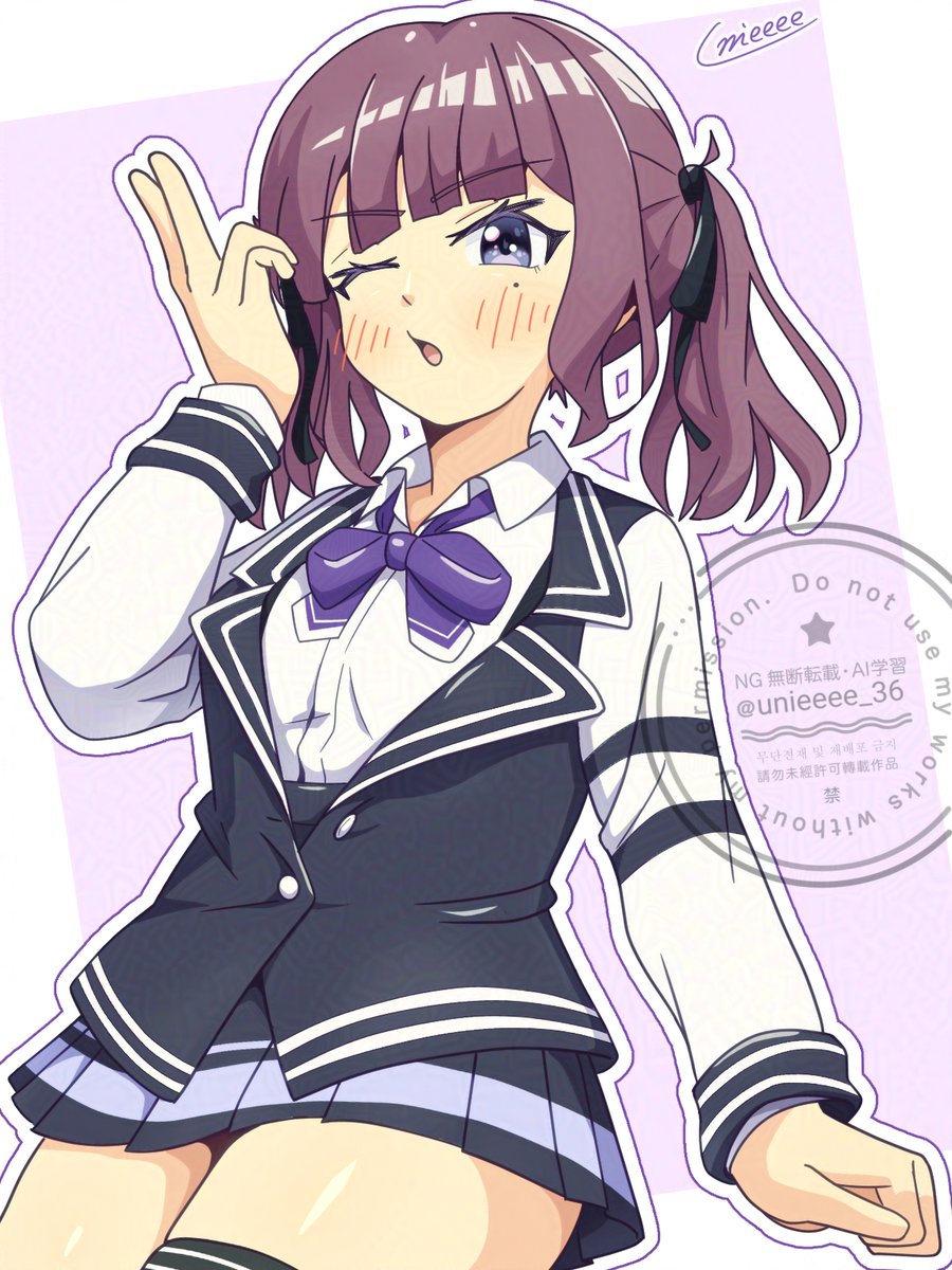 今日のお絵描きは花梨パイセン！