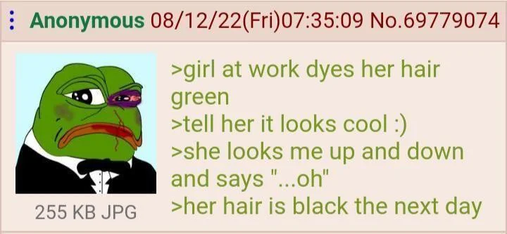 Greentext Poster tweet media