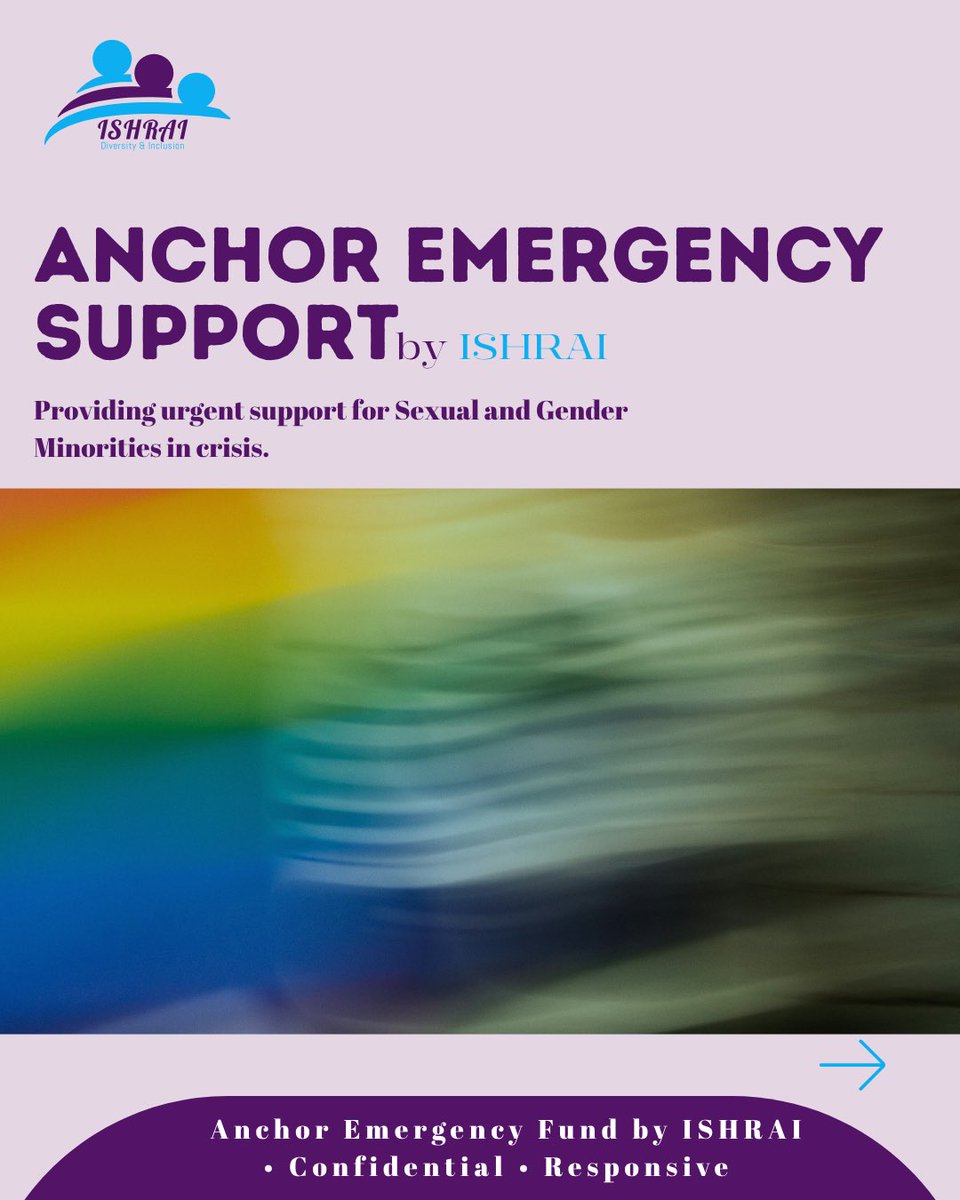 ishrai_ng's tweet image. Introducing the Anchor Emergency Fund by ISHRAI.

A rapid response initiative providing urgent support for Sexual and Gender Minorities facing crisis situations.

NB: RENT IS NOT ELIGIBLE

#EmergencyFund #ISHRAI #SafeSpaces #AccessToSupport #humanrights