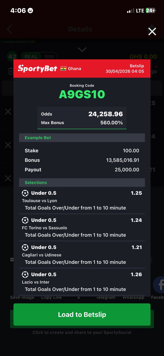 Chieefodds's tweet photo. MILLIONAIRES LONGSHOT  Picks🔥
Ticket 1 = 24,258.96odds - A9GS10 
Ticket 2 = 65,388.02odds - DKTMLU

Early successful few launches can give you a golden cashout opportunity🙌🏻 stay vigilant👏

Community Grand Audit 🔜 REPOST FOR ANOTHER🔁 https://t.co/Ca0xGLeW1Q