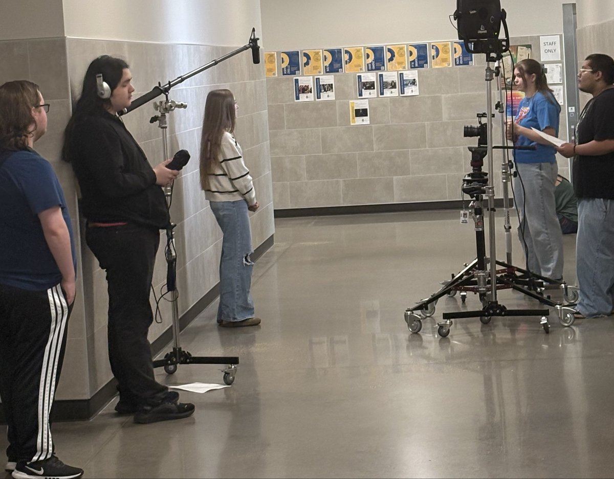 abcdpercle's tweet image. The @BwoodBucs Audio Visual students are creating real content for the @BISD_CTE website. These valuable and industry relevant experiences cultivate #FutureReady students!