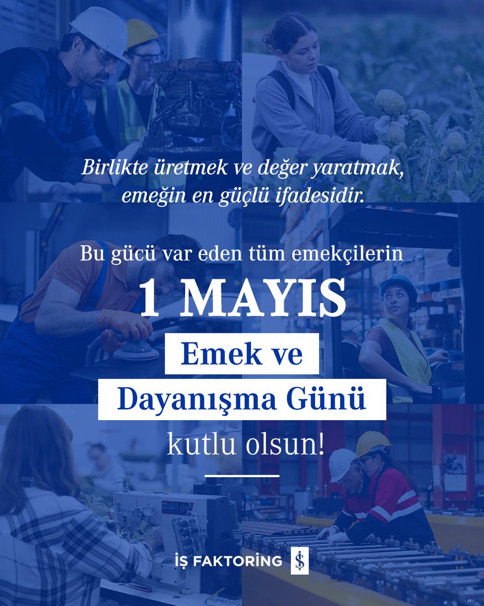 isfaktoring's tweet photo. 1 Mayıs Emek ve Dayanışma Günü Kutlu Olsun! https://t.co/0cCxwOWaLE