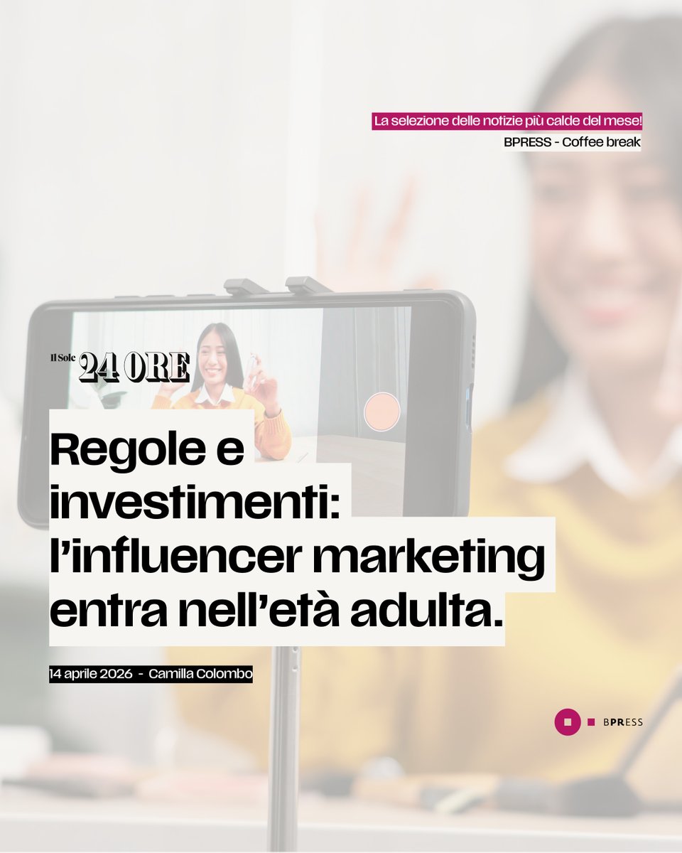 BPRESS_IT's tweet photo. Coffee Break… le notizie più calde del mese selezionate da BPRESS☕️

📺Paramount-Warner Bros porta il Grande Fratello USA nel digitale @LaRepubblica_it 
📸 World Press Photo 2026, le immagini vincitrici @wireditalia 
📊Influencer marketing verso la maturità @sole24ore 

#BPRESS https://t.co/EXlM8dSM2m