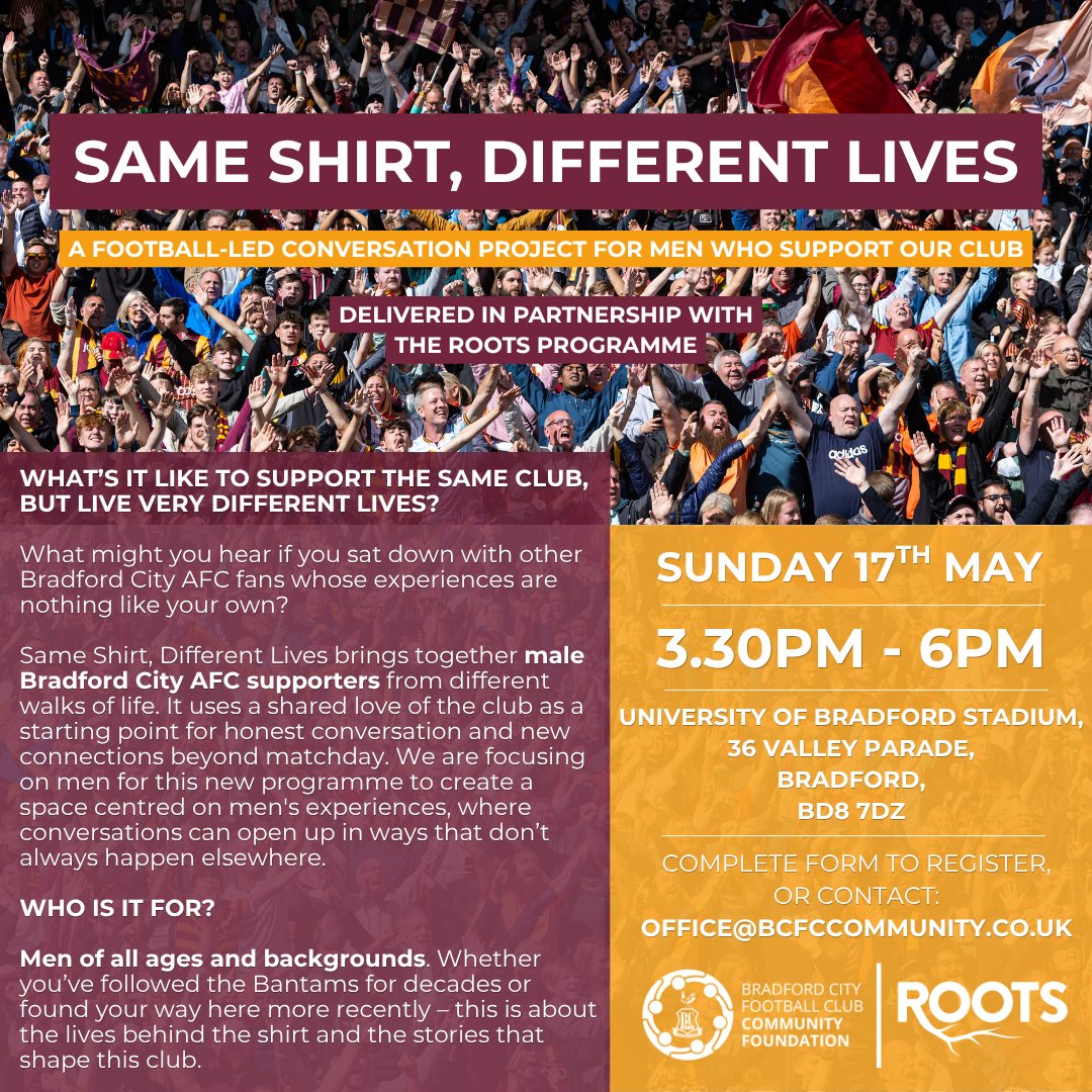 Bradford City FC Community Foundation tweet media