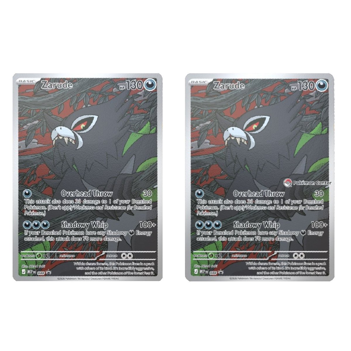 3 star rare pokemon cards Pokemon TCG - Zarude V Vivid Voltage Full Art Holo Card 022/185 main image 1