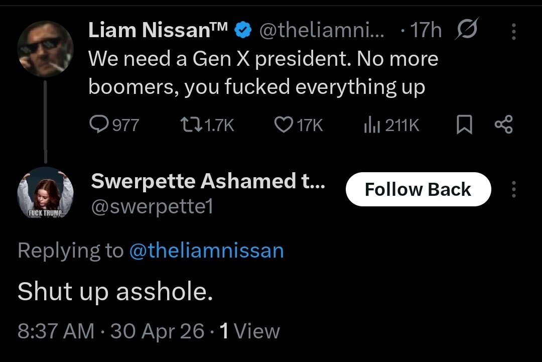 Liam Nissan™ tweet media