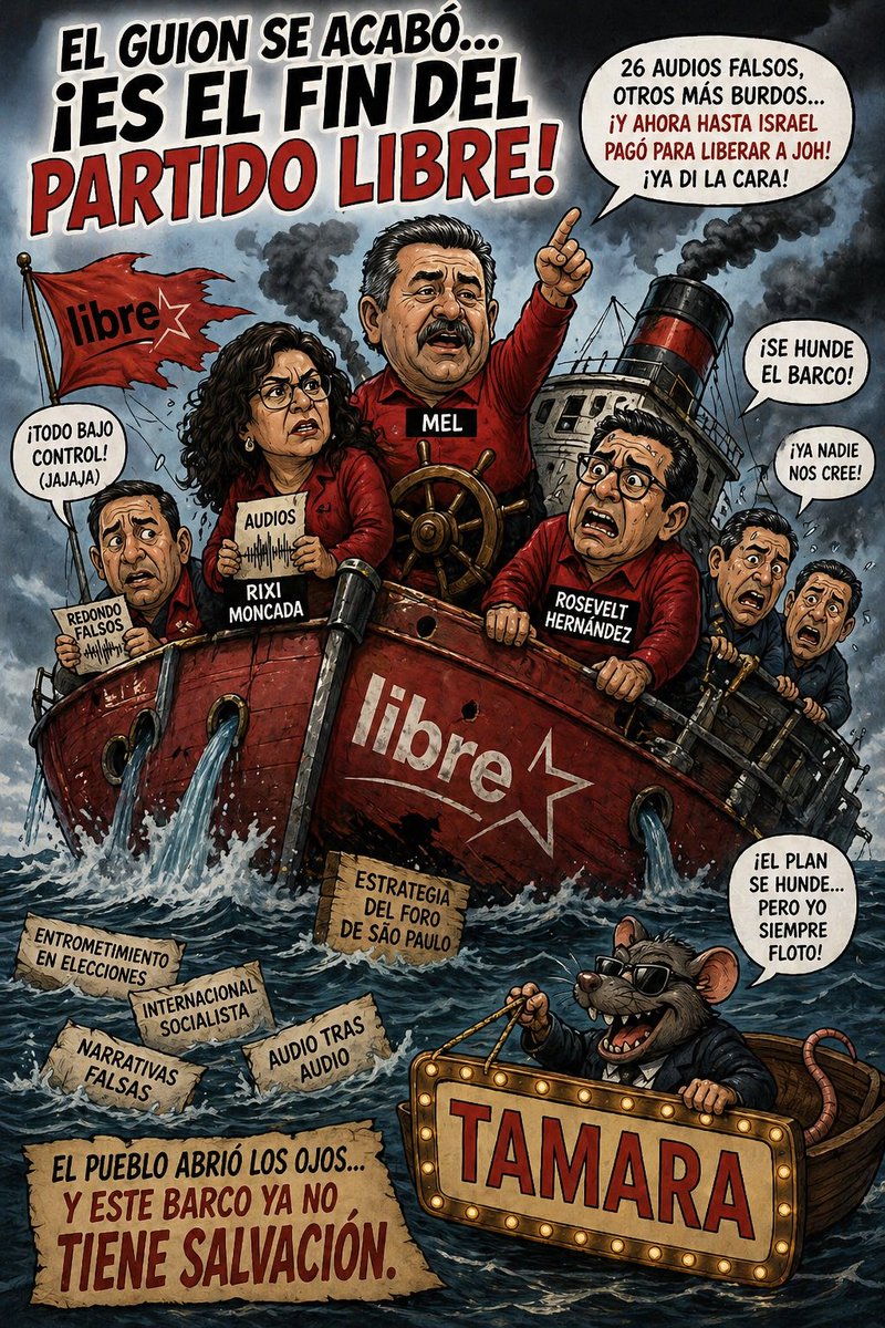 ¿Será que estamos viendo el fin de Libertad y Refundación?

Primero, audios cuestionados que intentaron instalar una narrativa.
Luego, otros aún más débiles que no lograron sostenerse.
Y ahora, acusaciones internacionales sin pruebas verificables.

En medio de esto, figuras como