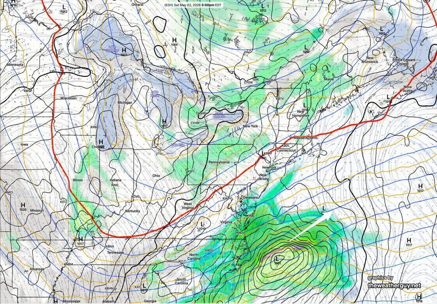 theweatherguy's tweet image. THIS WEEK’S WEATHER — #Philadelphia #weather #PAwx #PhillyWx

Thursday -Friday-Saturday

A large sprawling area of energy will push a secondary cold front through our area this evening.   The energy, captured by the GFS model as "potential vorticity".. buff.ly/s0WXkQf