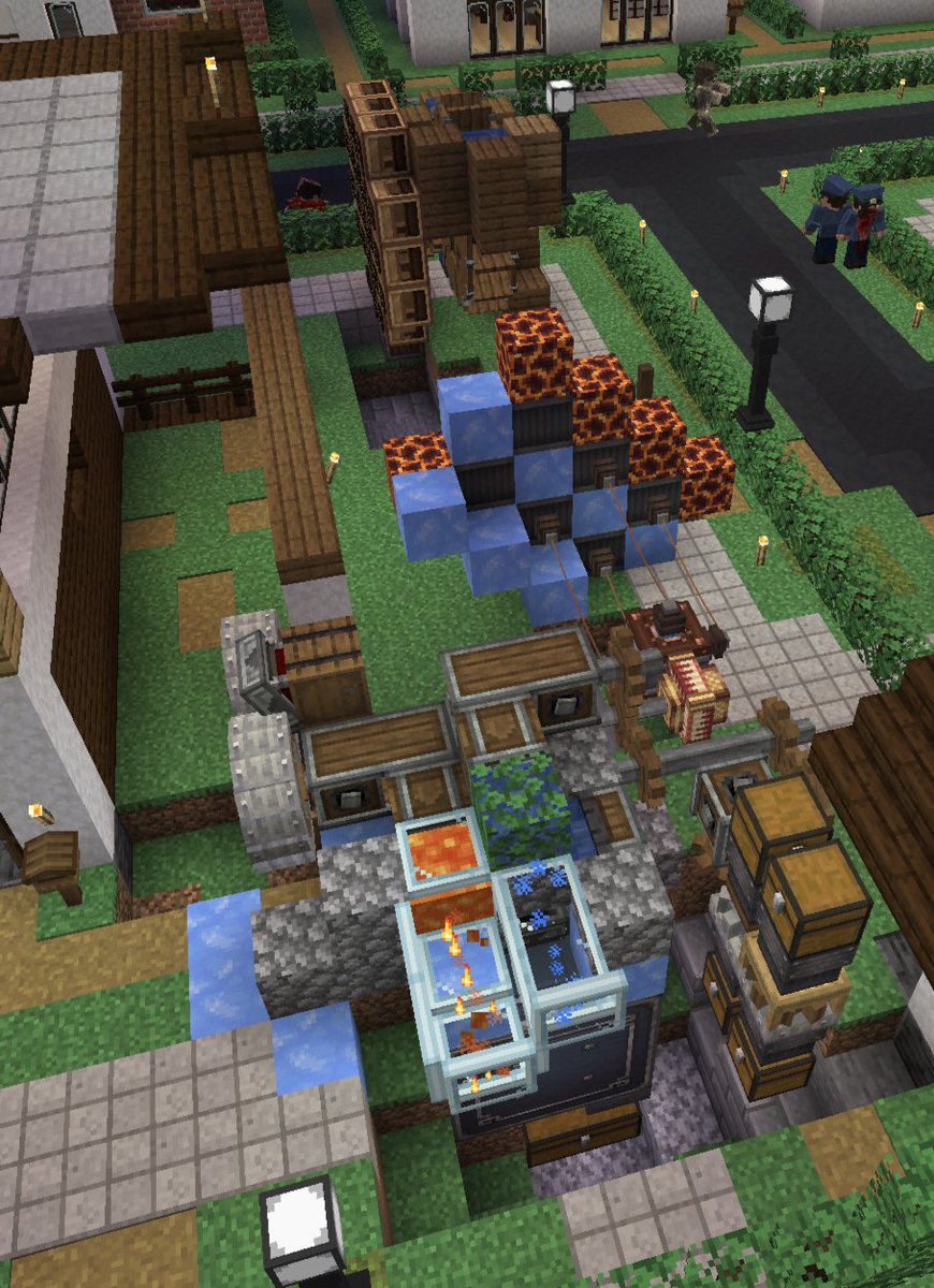 ChanLiny255's tweet image. I reckon this'll work.😋#minecraft #create