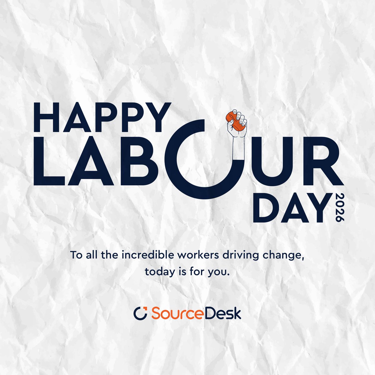 Celebrating the hard work, dedication, and resilience of every individual contributing to progress.
Your efforts shape the future and inspire growth. Keep striving for excellence! 🌟💼

#LabourDay2026 #WorkersOfTheWorld #Sourcedesk