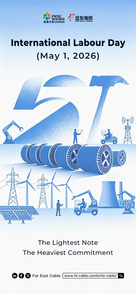 FarEastCable's tweet image. International Workers' Day

Where ordinary efforts become the starting point of green energy.

No noise, yet a voice.
A light footnote, a heavy promise.
Every step plants a seed for tomorrow.

#MayDay #CleanEnergy #QuietStrength