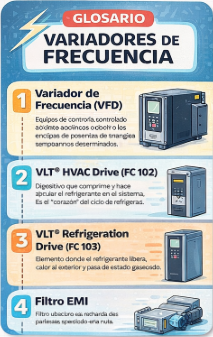 ThermoheatingS's tweet image. 🔧 Glosario Variadores de Frecuencia

Equipos que regulan la velocidad de motores eléctricos mediante el control de la frecuencia, optimizando el consumo energético y el rendimiento en sistemas industriales y HVAC.

🌐 comercialthermohea.wixsite.com/thermoheating

#thermoheating #Danfoss
