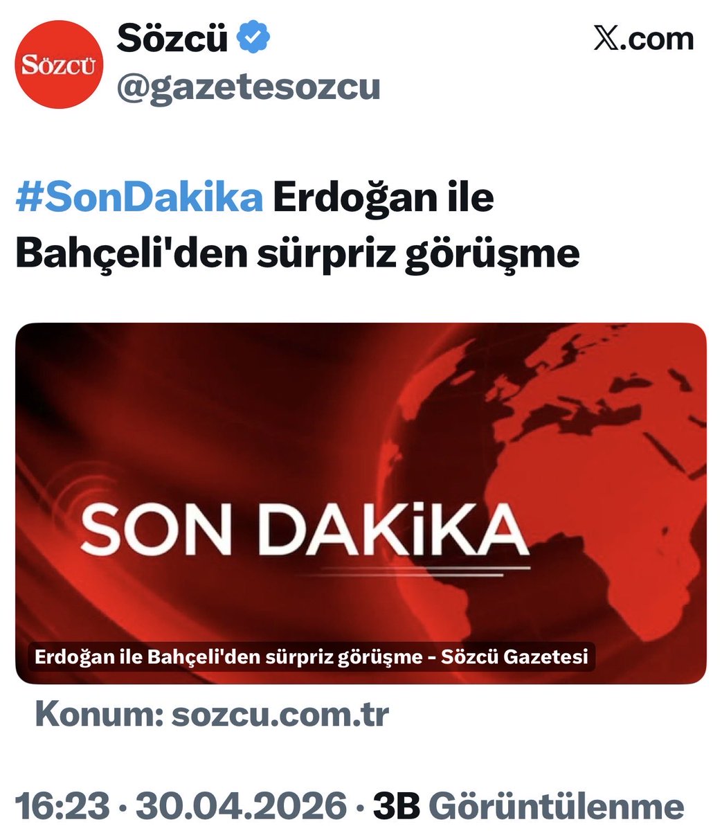 TÜRKİYE GERÇEKLERİ (yeni) tweet media