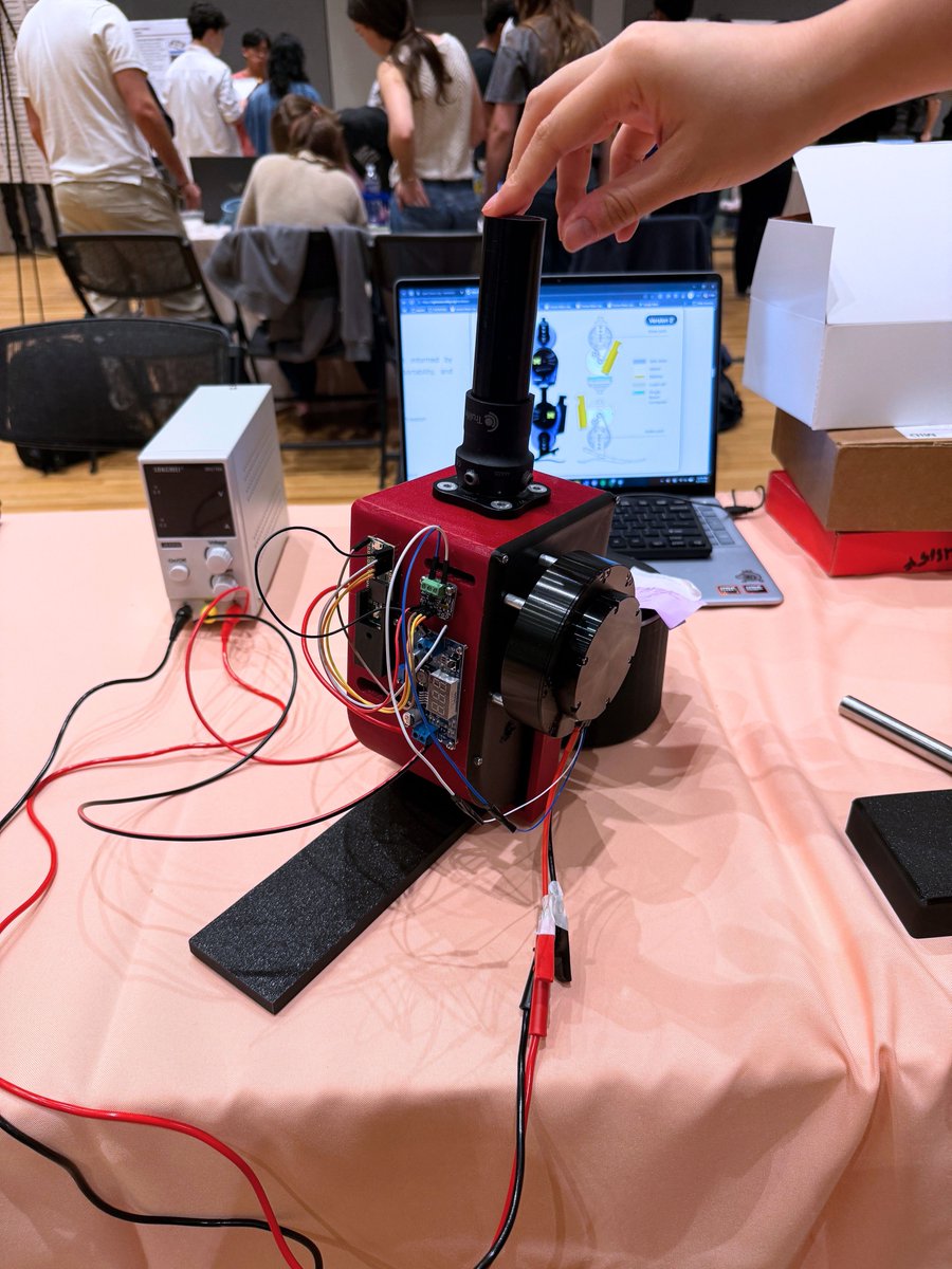 humotech's tweet image. Humotech team members had the opportunity to mentor @CMUEngineering #capstone students in Dr. Aksak’s course involving the @opensourceleg.

We enjoyed seeing their projects at the @CarnegieMellon MechE Capstone Expo!

#Mentorship #WearableTechnology #MechanicalEngineering #MechE