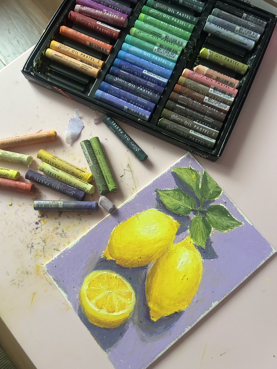 tapattys's tweet photo. Two Given Lemons 🍋 

➪ 𝑂𝑖𝑙 𝑝𝑎𝑠𝑡𝑒𝑙 𝑜𝑛 𝑊𝑎𝑡𝑒𝑟𝑐𝑜𝑙𝑜𝑢𝑟 𝐵𝑜𝑎𝑟𝑑
➪ 200 𝑔𝑠𝑚， 15 𝑥 21 𝑐𝑚
（ 𝐼𝐺：𝑇𝑎𝑝𝑎𝑡𝑡𝑦𝑠_𝑎𝑟𝑡） https://t.co/0nTyzVUfJy